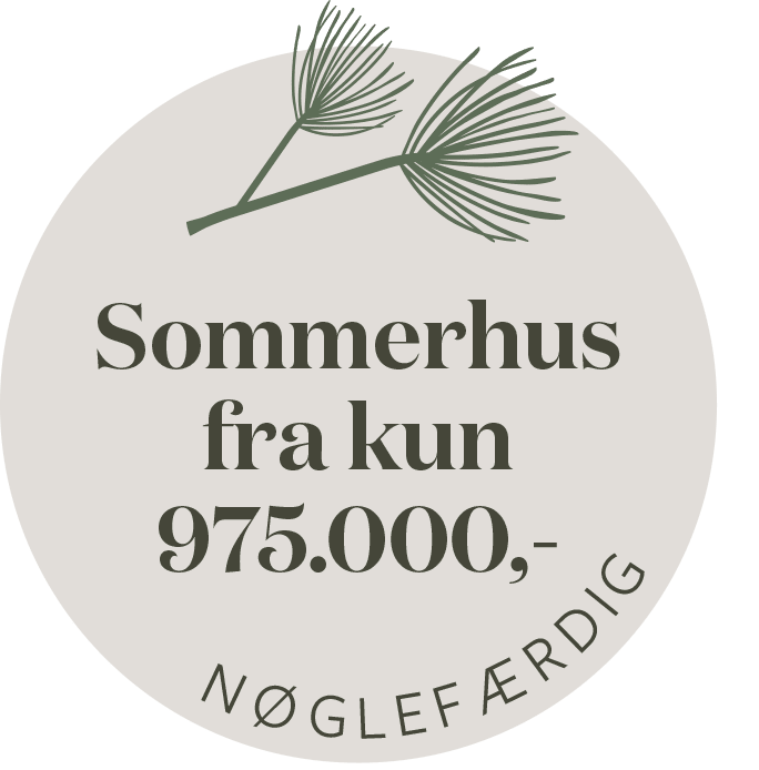 Sommerhus Kompakt fra 975.000 kroner