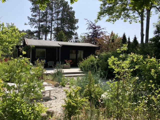 Nedrivning af gammelt sommerhus